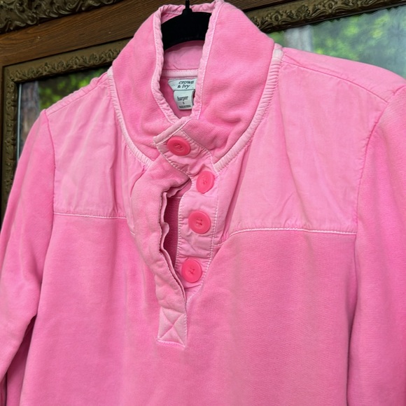 Bright pink crown & Ivy pullover - Picture 1 of 6